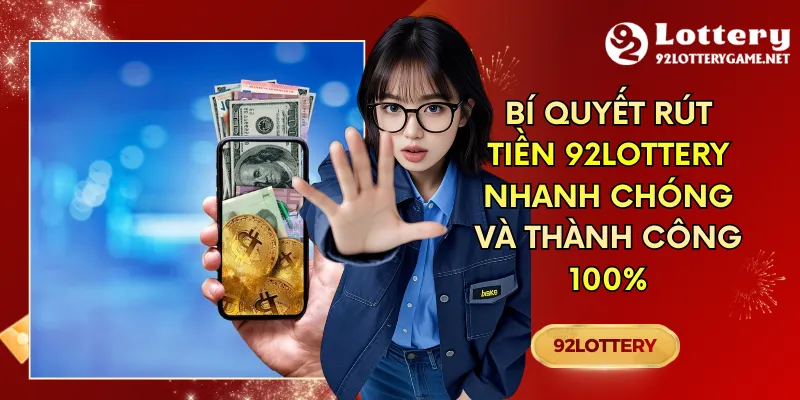 Bí Quyết Rút Tiền 92lottery Nhanh Chóng Và Thành Công 100%