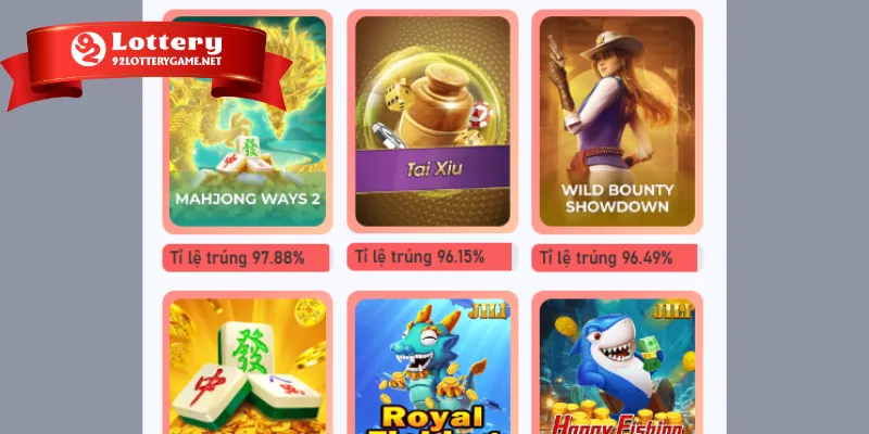 Trải nghiệm sảnh thể thao 92lottery đa dạng bộ môn